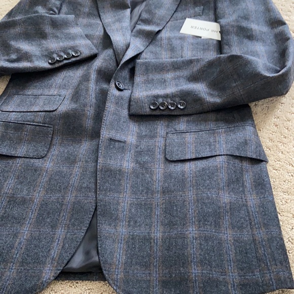 Kingsman Wool Coat 38L Authentic Made in England - Picture 3 of 11